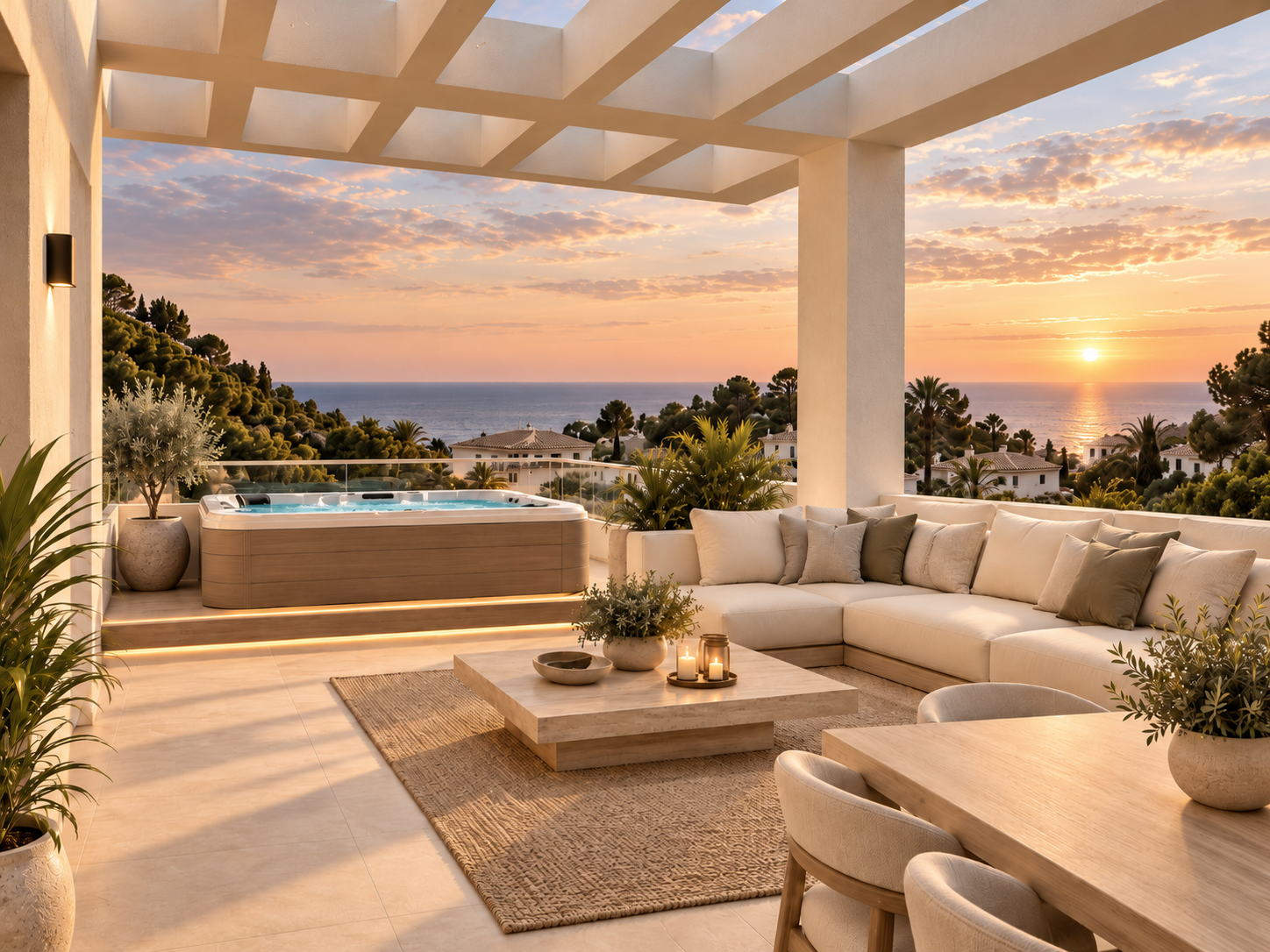 Sunset terrace